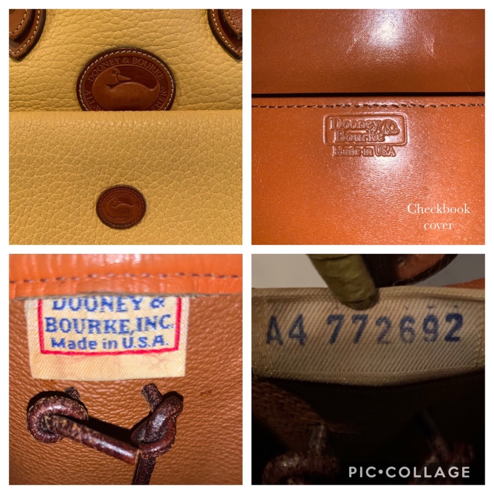 ❌SOLD❌ Dooney & Bourke AWL Vintage Classic Satchel - Picture 5 of 6